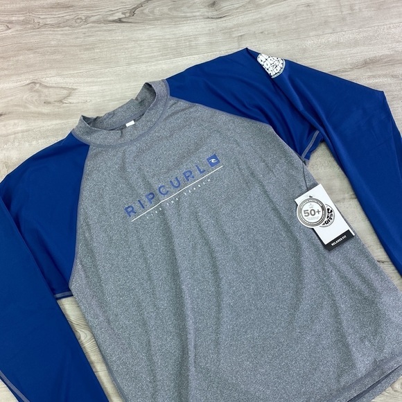 RIP CURL- RASH GUARD SUN SHIRT UV PROTECTION MENS - Picture 2 of 8